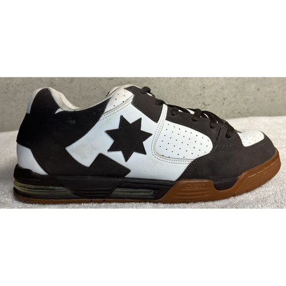 2006 DC Command DGT Brown And White Skate Shoes Mens Size 13 RARE 2000s VTG main image 6